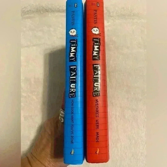 Timmy Failure Hardcover books Number 1 & 2 by Stephan Pastis. NWOT - Picture 7 of 7